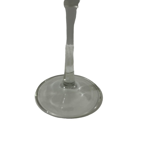 Carlton Glass Christmas Treasure Water Goblets Wine Glass US Made Christmas Tree - Picture 7 of 8